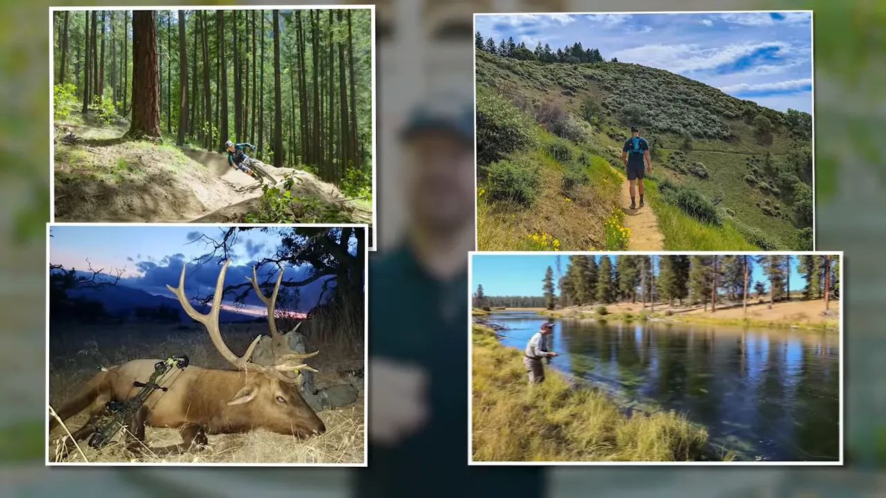Couple fly fishing from a private riverbank