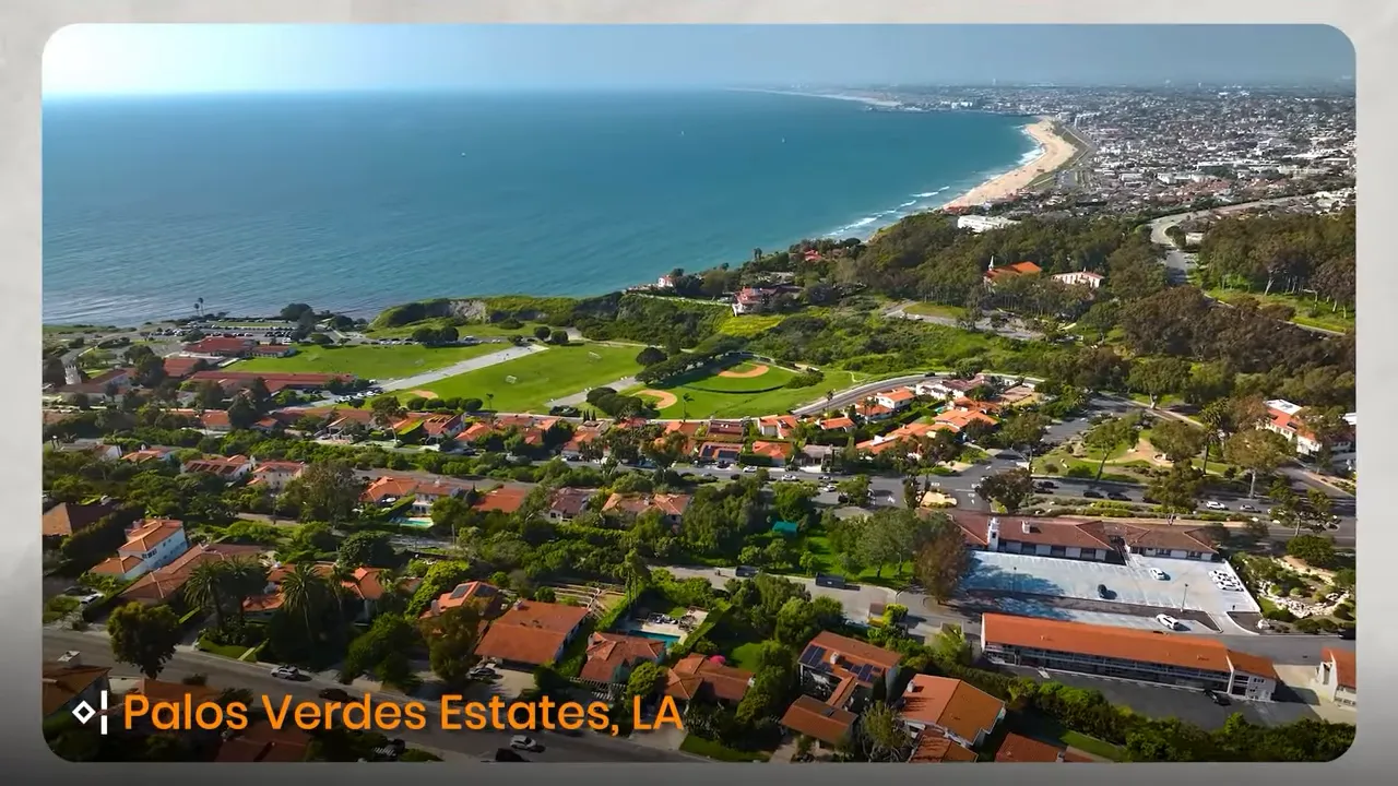 Graphic listing struggling homes categories with palos verdes estates luxury highlighted