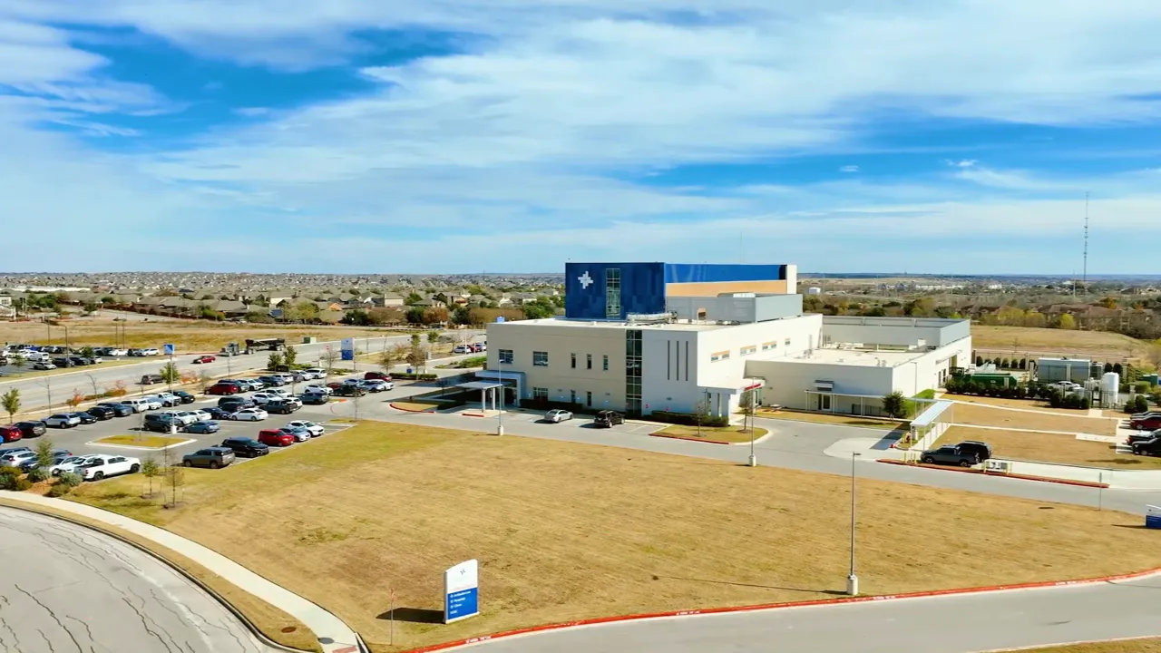 Aerial view of Buda TX