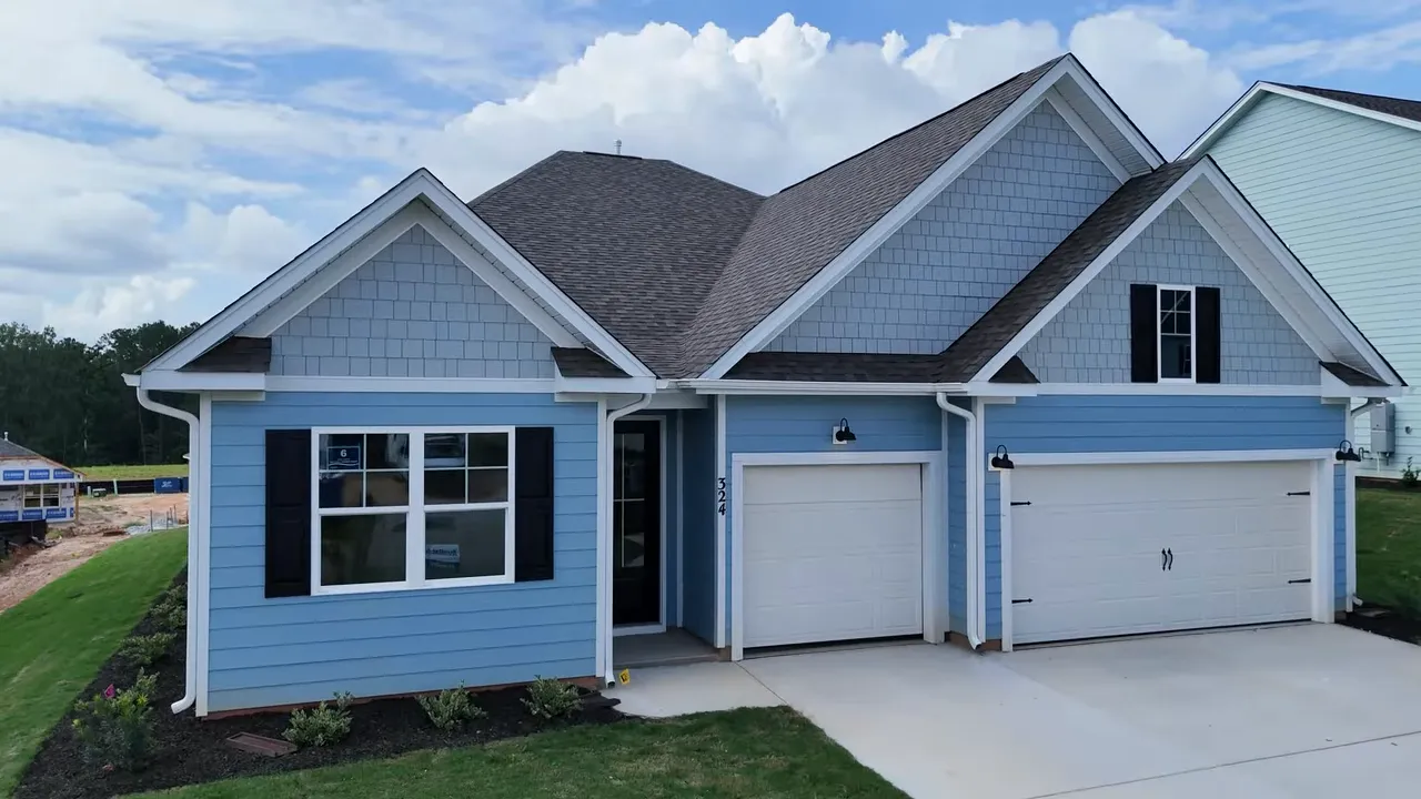 new home in Lake Murray exterior
