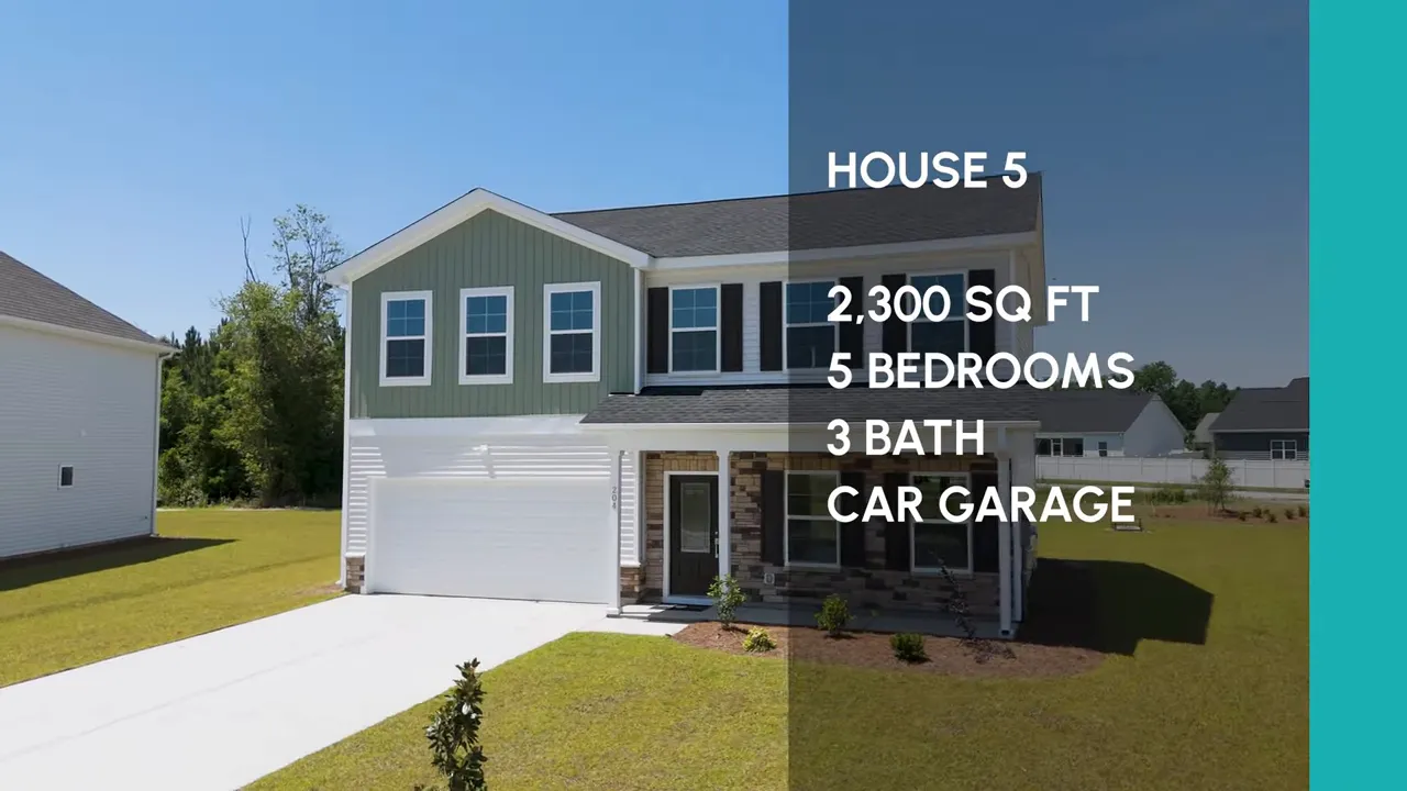 Front exterior of a two story home with brick columns shutters and covered porch
