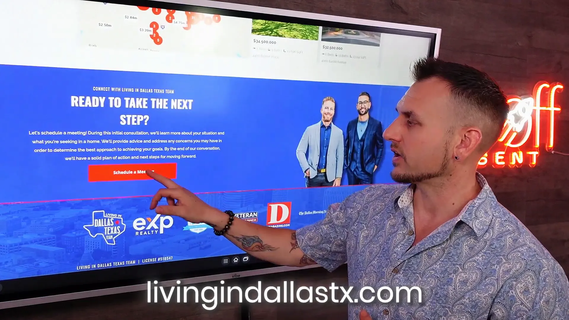 Online scheduling tool for real estate appointments