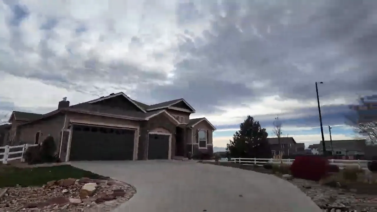 Frederick CO home price range shown on screen: $475,000 to $550,000