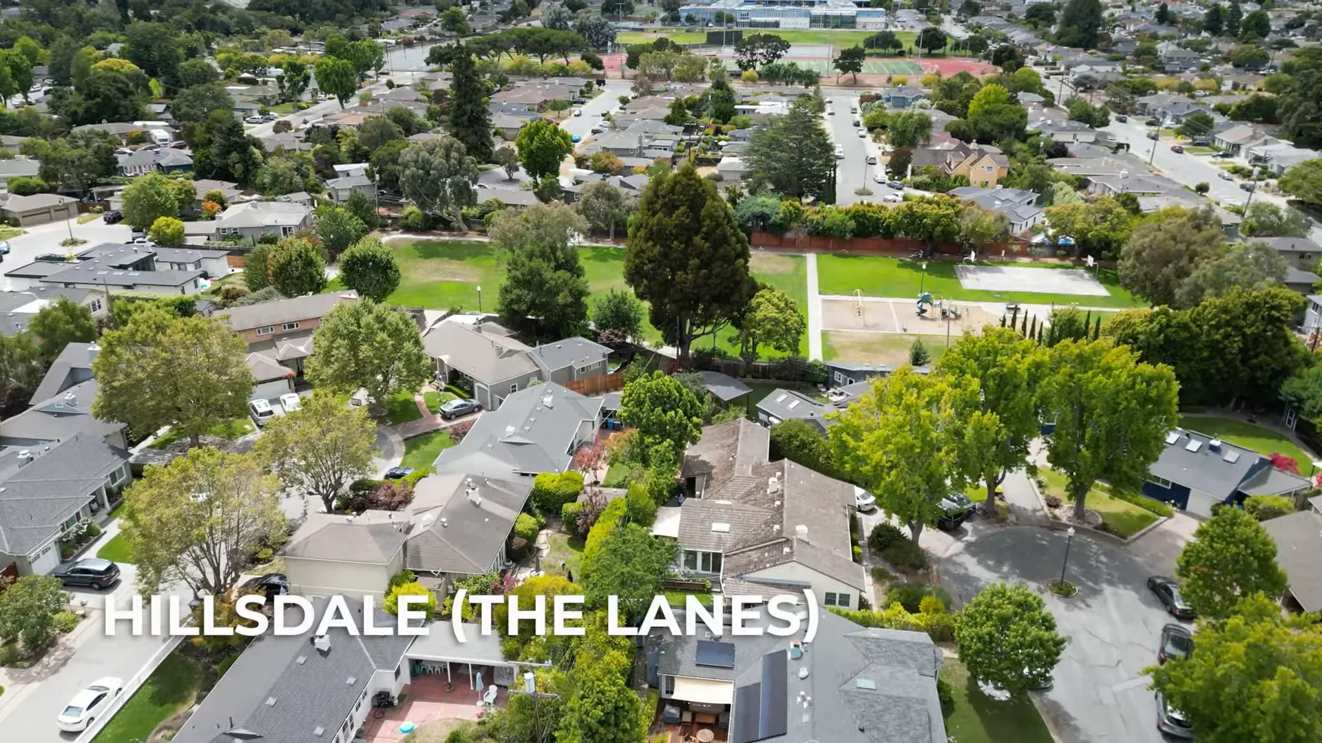 Brier Lane cul-de-sac with park access