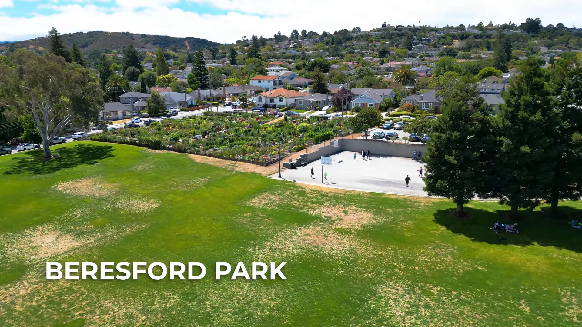 Bair/Barisford Park playground and park area