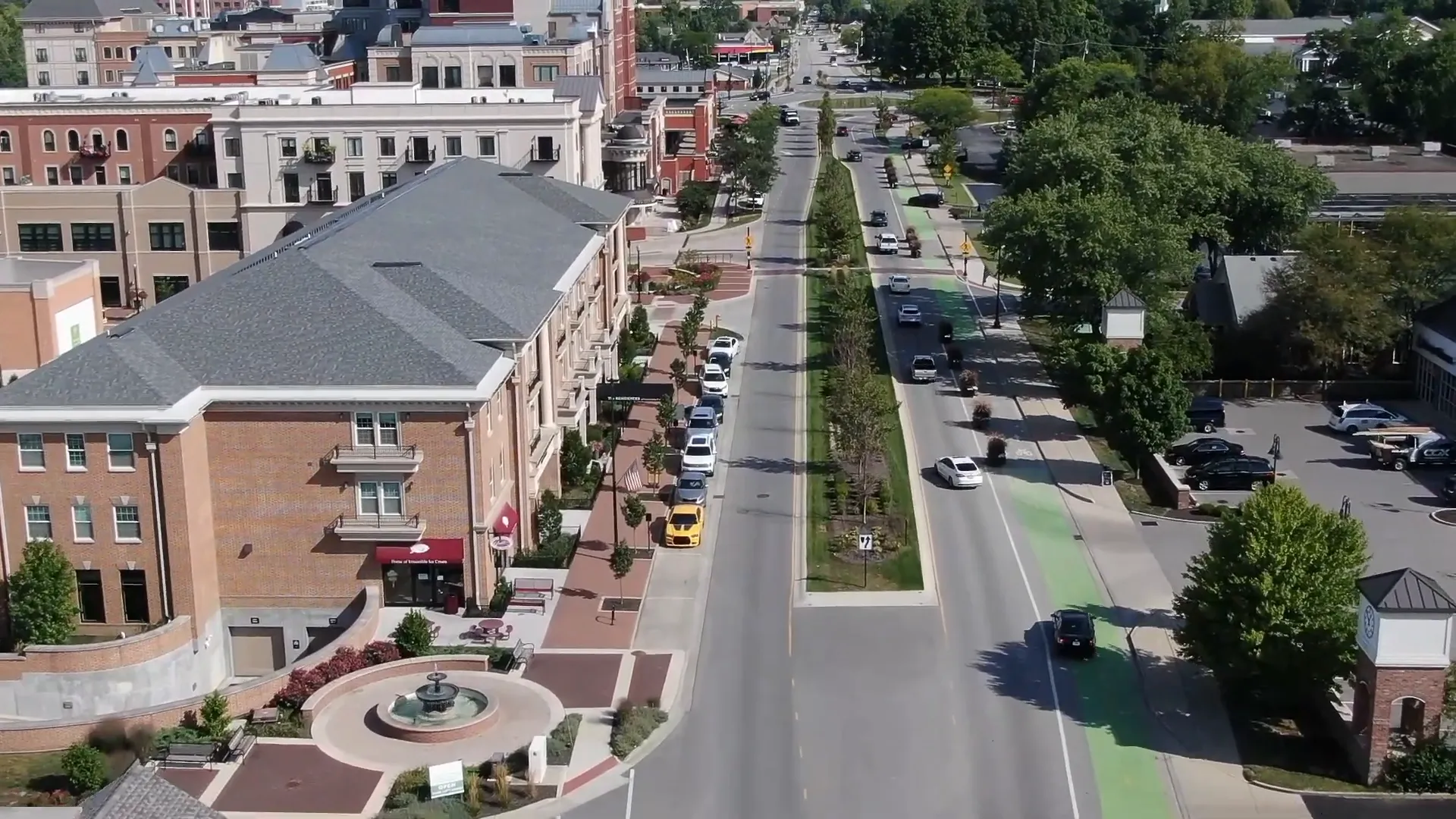 Carmel City Center plaza
