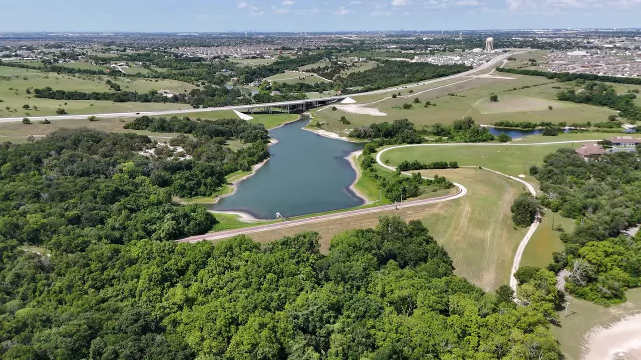 Map graphic labeled 'Anderson Square Reimagined' showing the Anderson Lane and Lamar Boulevard area with a highlighted parcel.
