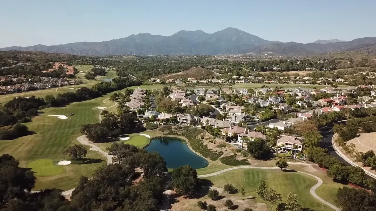 Aerial view of Coto de Caza