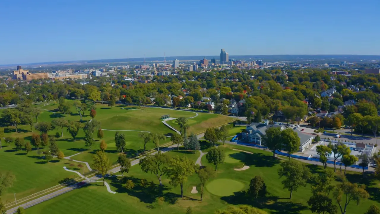 Warner Park entry sign in Papillion