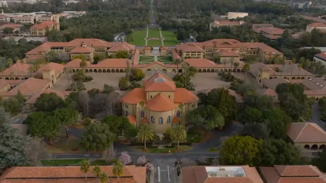 Google campus area in Mountain View