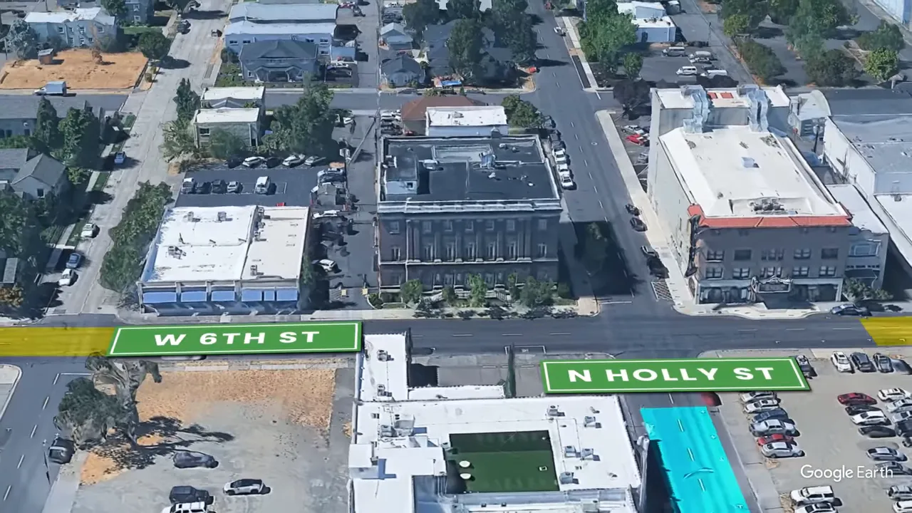 Aerial view of Southern Oregon