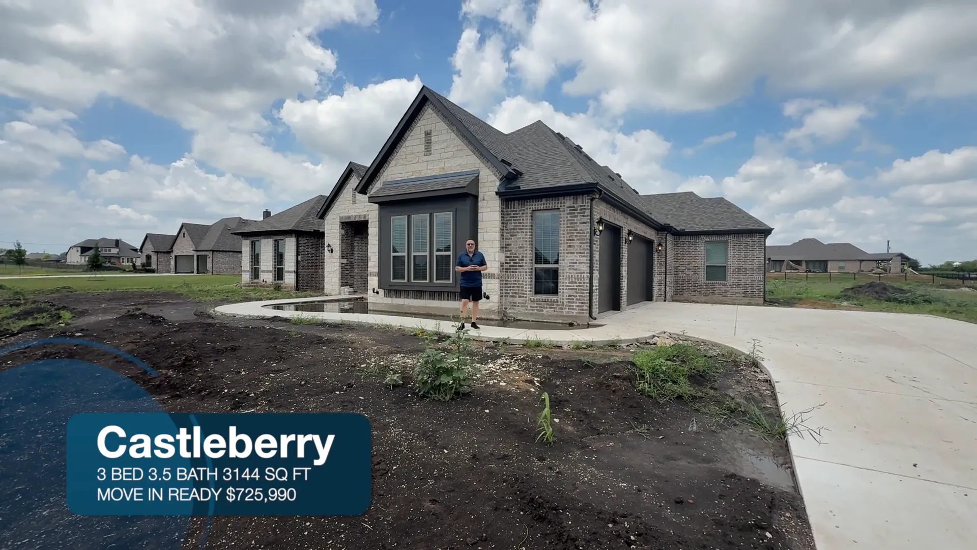 Sterling Meadows move-in ready homes on acreage