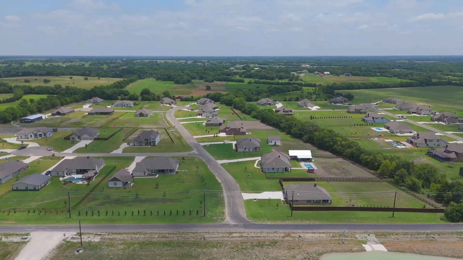 Sister Grove II acre lot properties and country roads