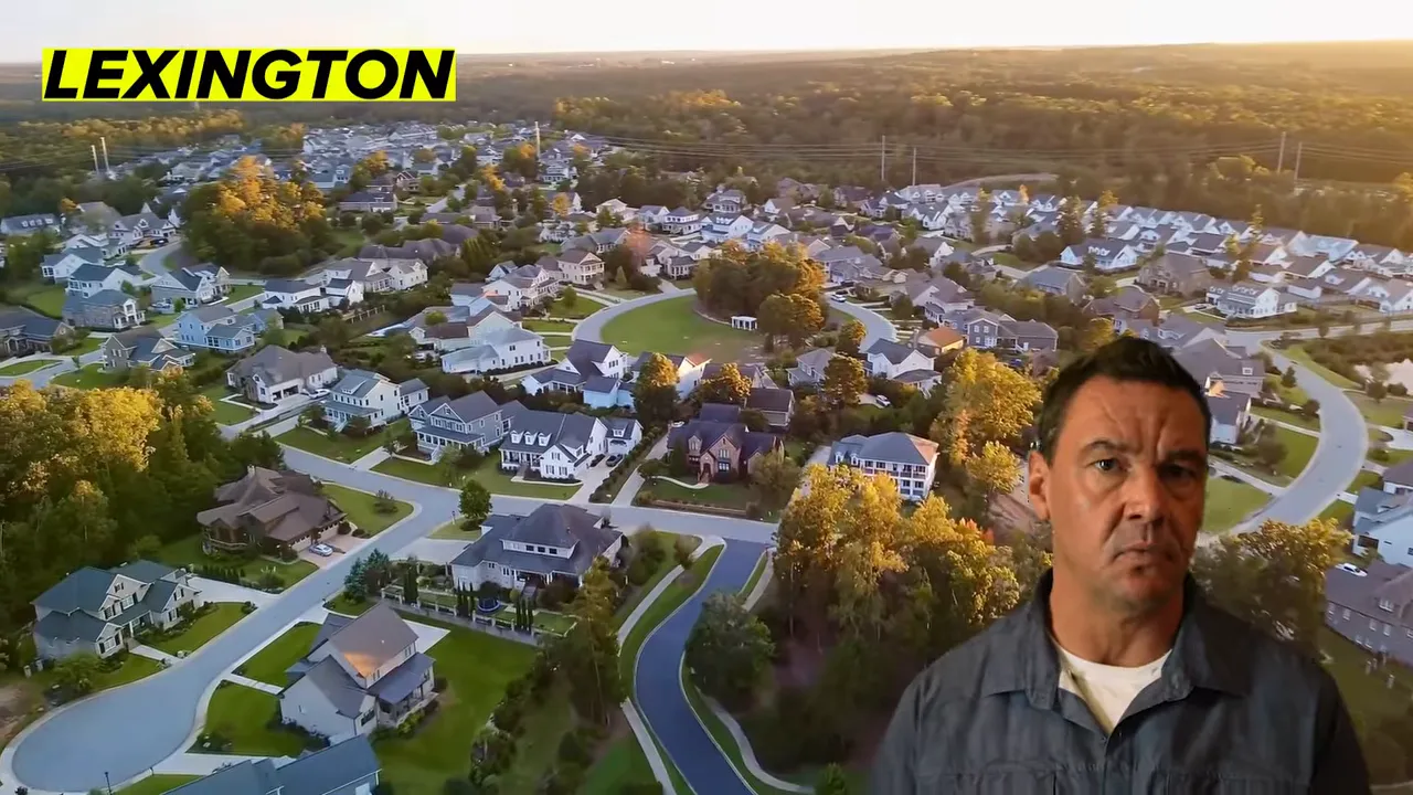 New construction homes on a Lexington neighborhood street