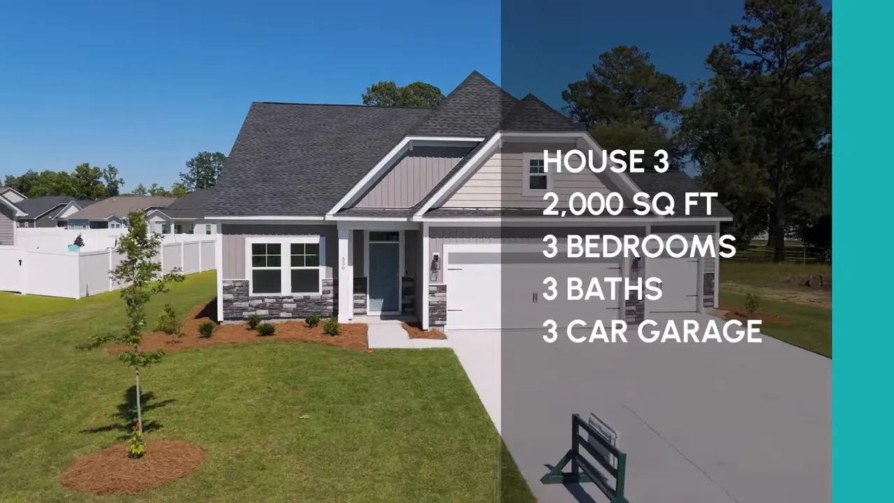 Large three car garage interior with unfinished walls and extended floor space