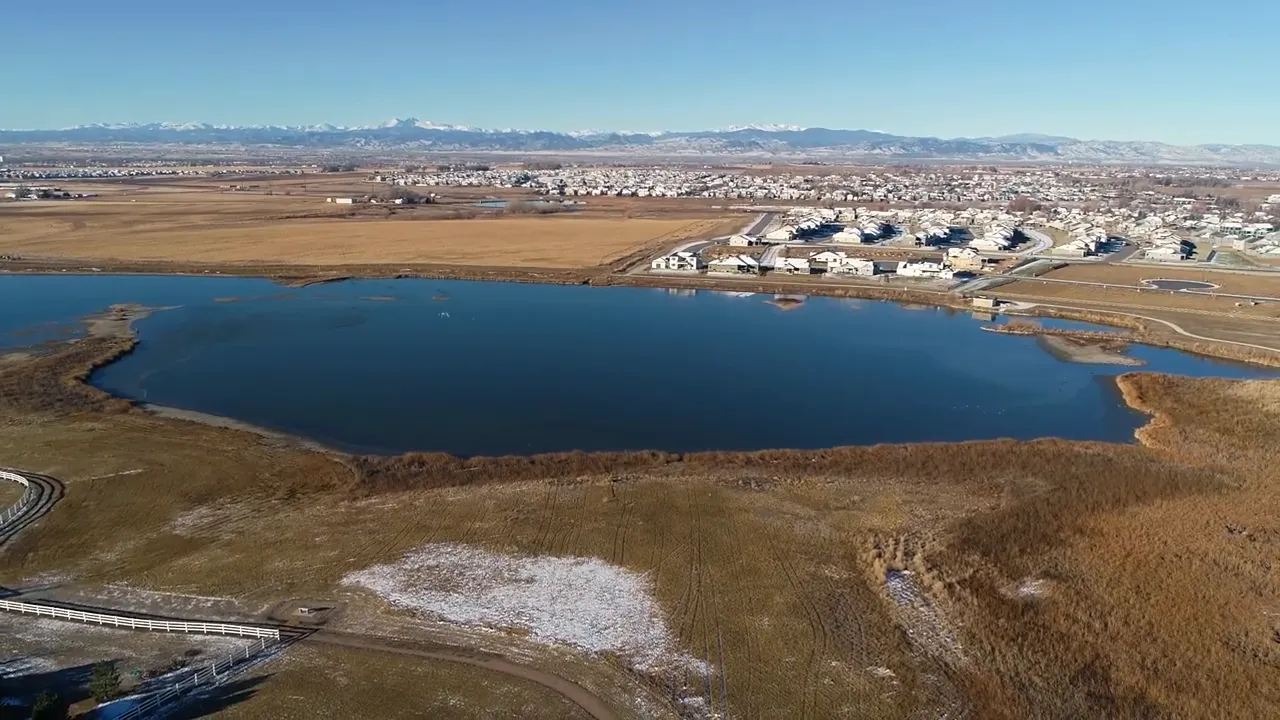 Aerial neighborhood map of Northern Colorado with dollar symbols indicating varying housing costs