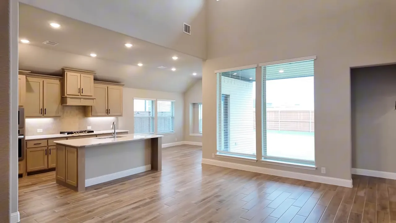 kitchen of new homes in Forney TX