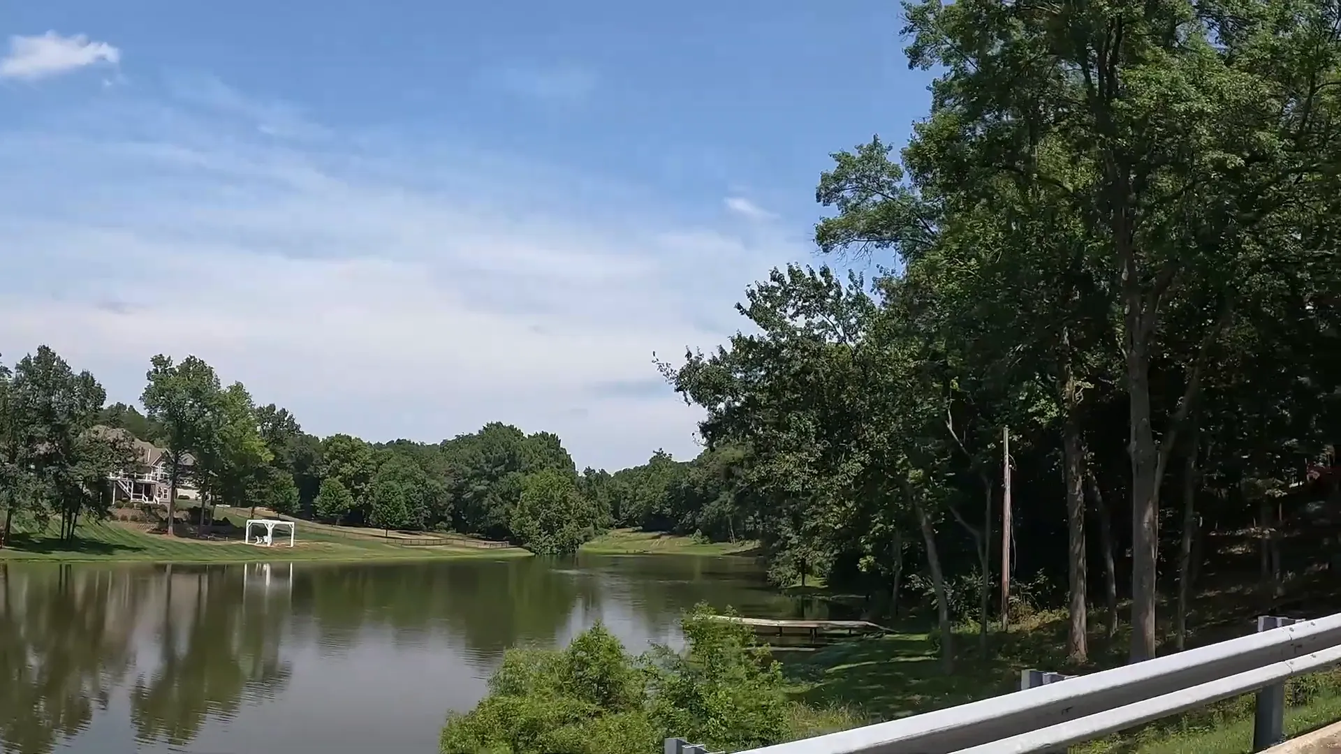 Varied home styles in Spring Ridge neighborhood