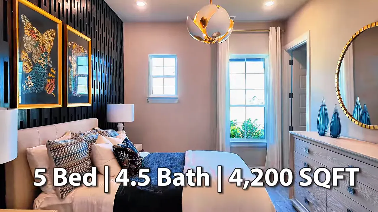 guest room new homes in Forney TX