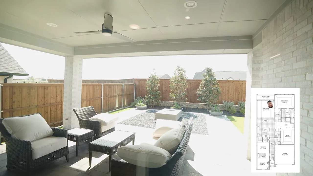 American Legend Homes Plan 1578 Elevation A exterior rendering