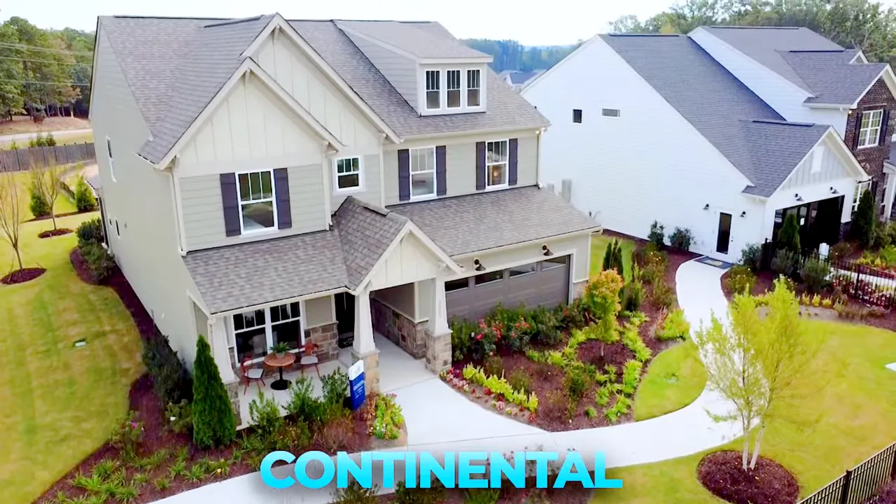 Continental exterior with front porch and Hardyboard siding