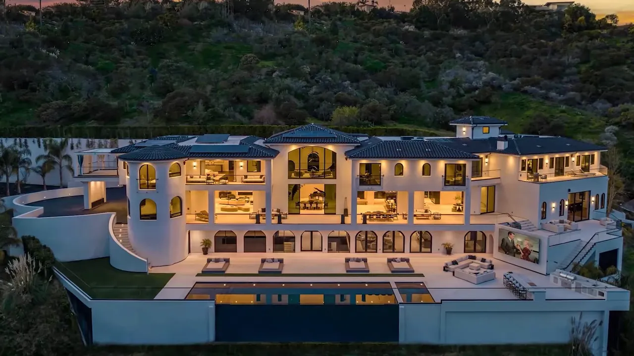 Bel Air highlighted on a satellite map with text reading classic LA prestige