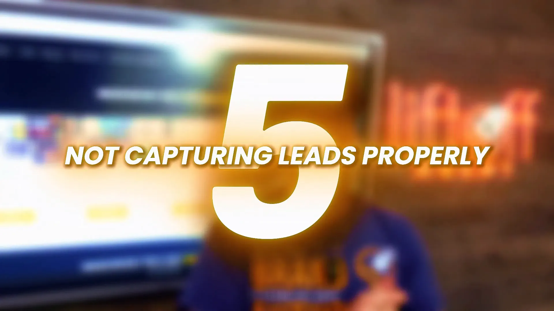 Example of capturing leads in real estate