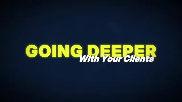 Agent having coffee and deep conversation with clients