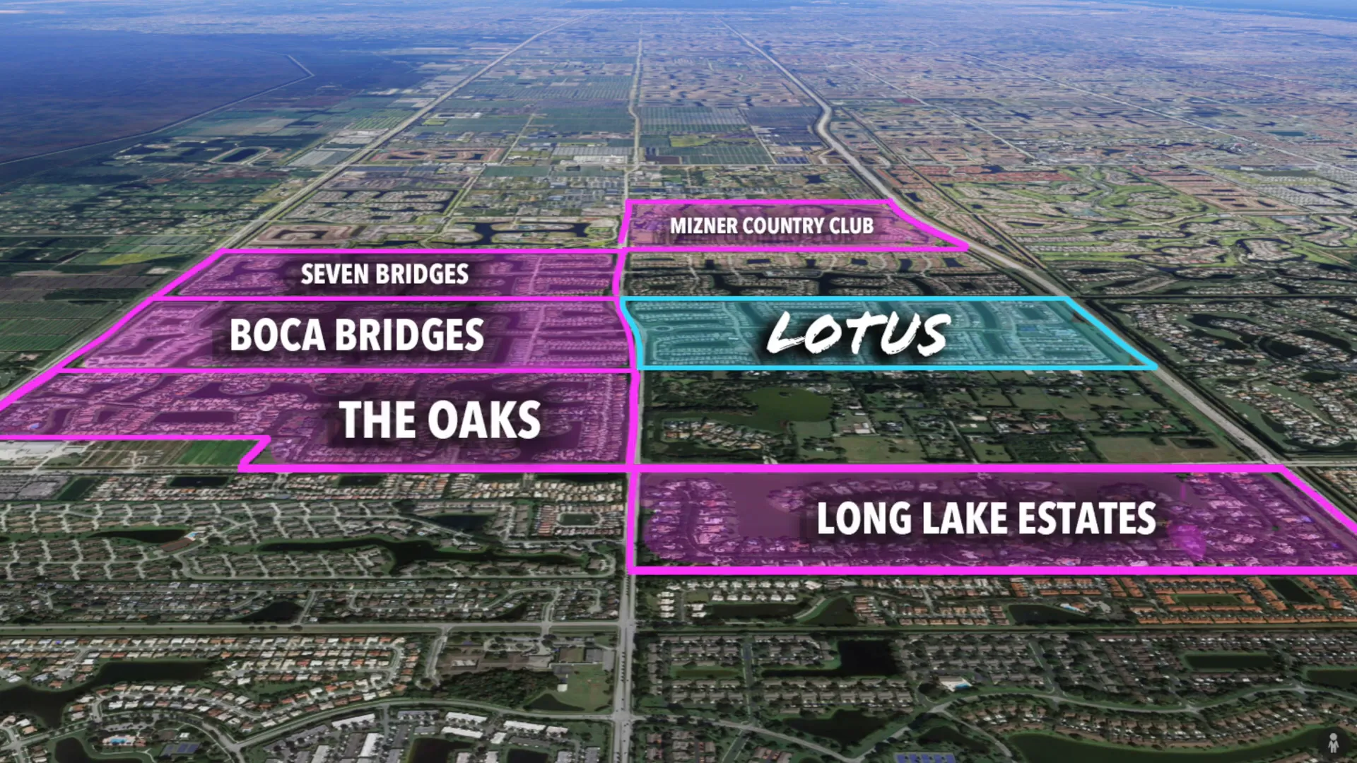 Surrounding neighborhoods of Lotus Boca Raton
