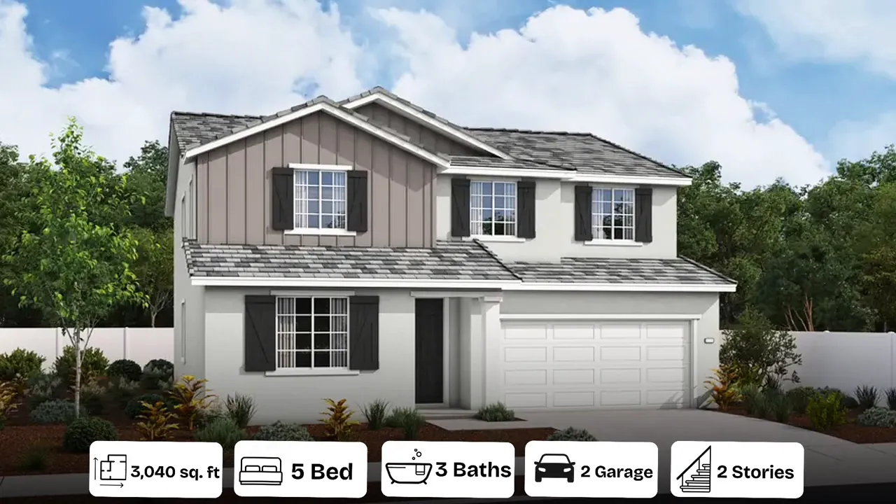 Amlite model foyer flooring and entry hallway