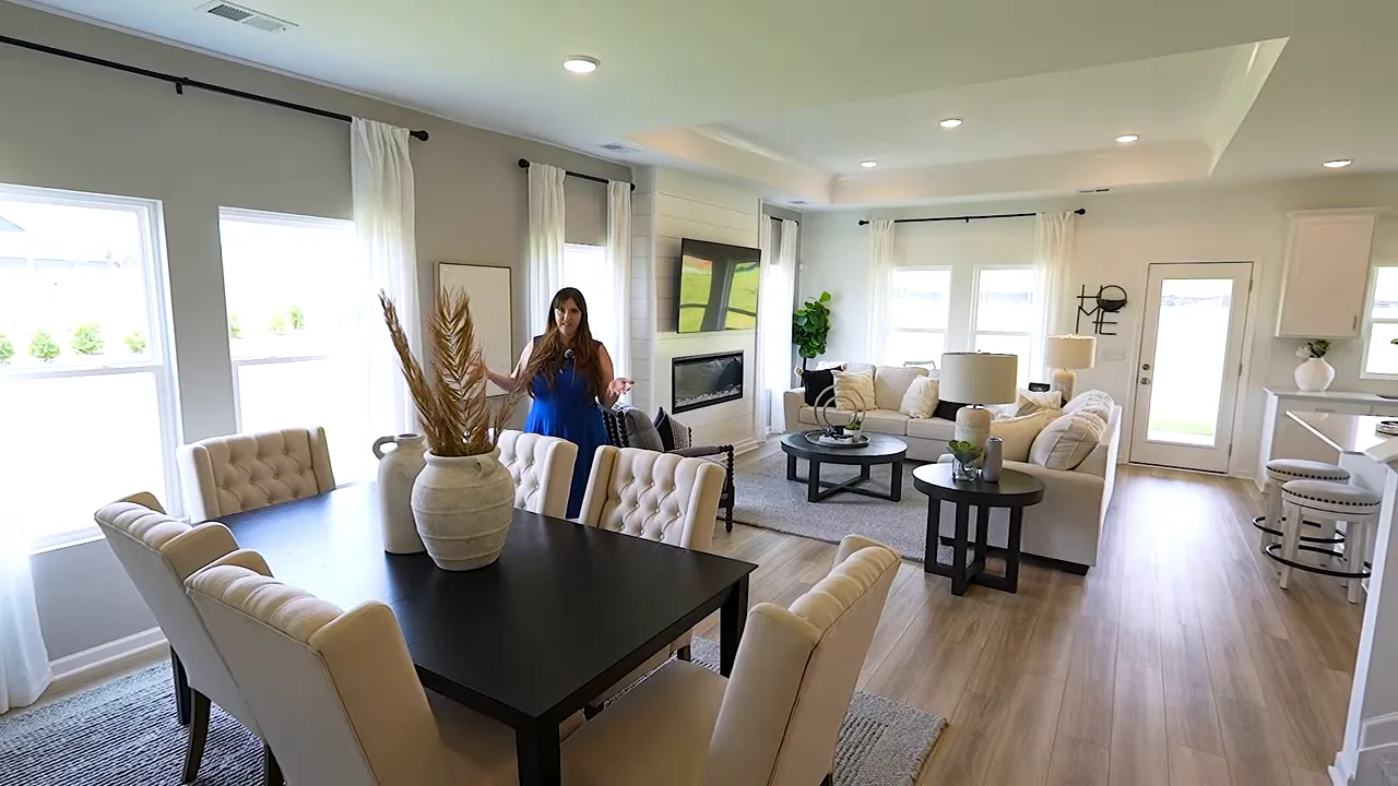 Living room New Builds In Columbia TN
