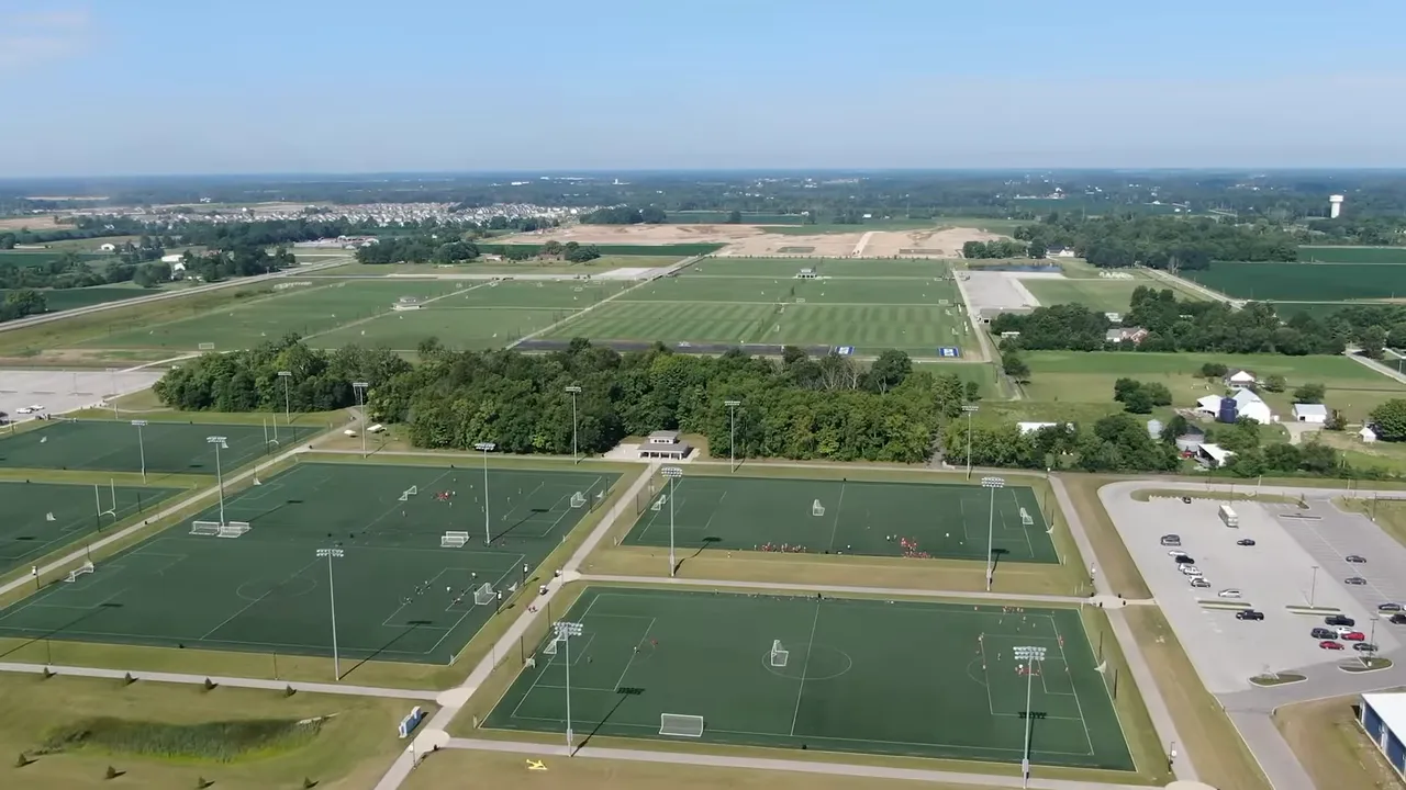 Detailed map showing Whitestown area and I‑65 corridor