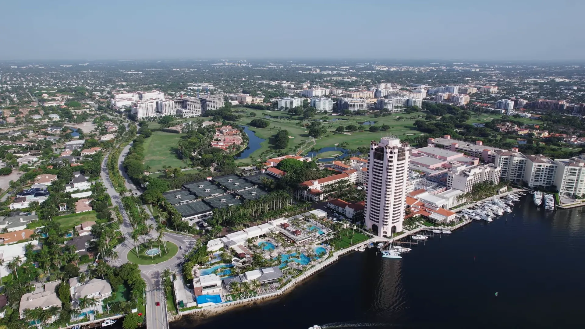 The Boca Raton Resort and Club oceanfront