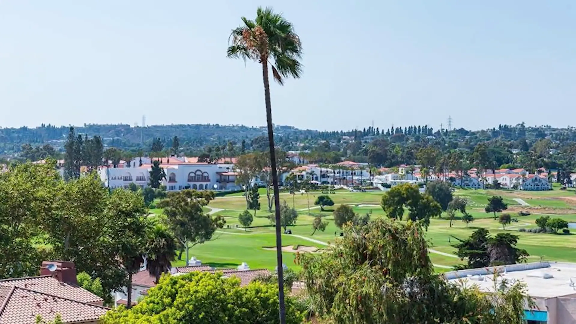 Beautifully landscaped streets in Aviara