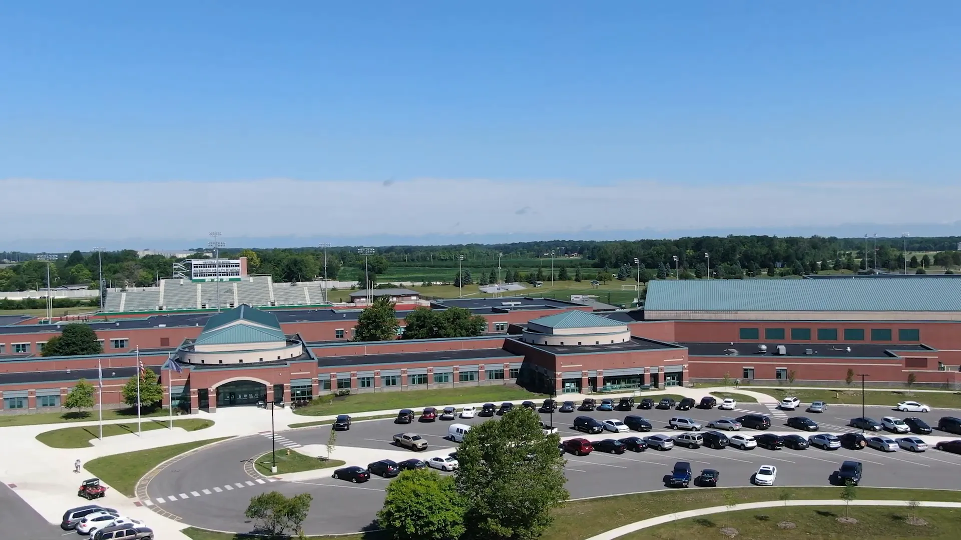 Westfield High School exterior view