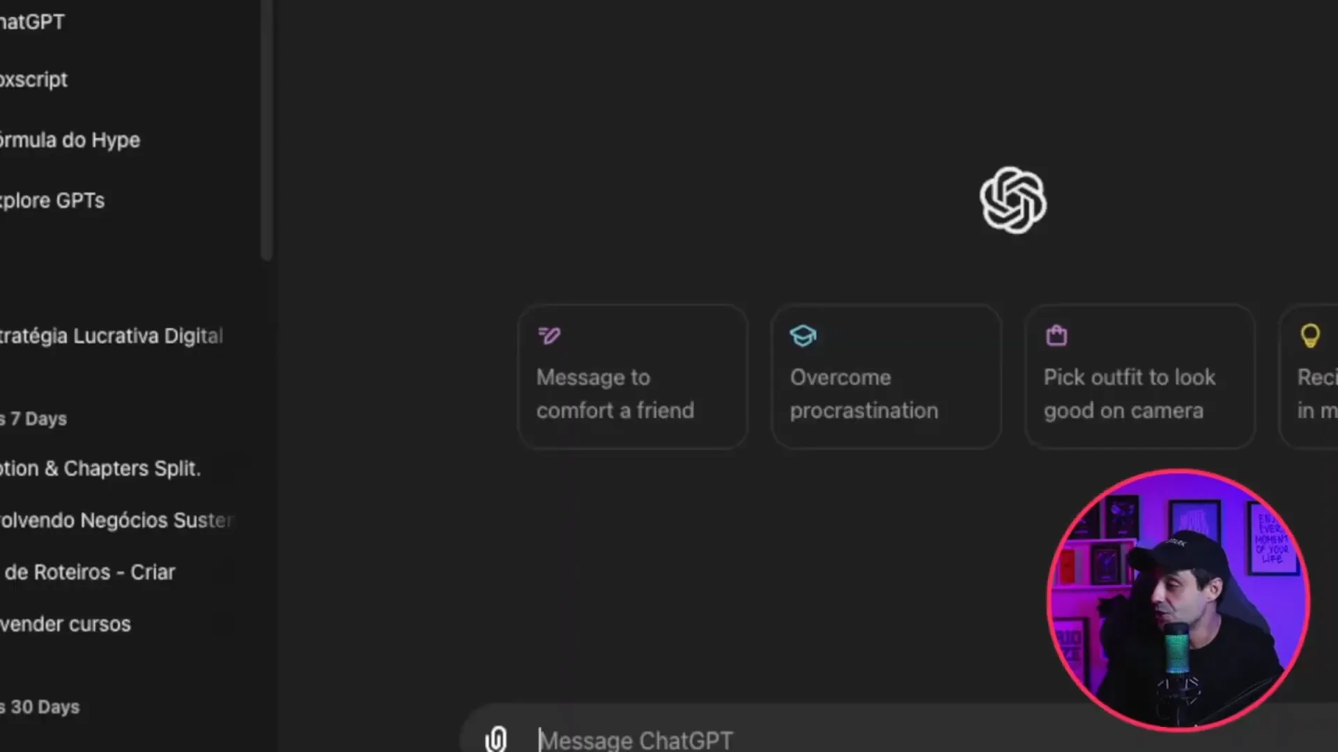 Usando o ChatGPT para gerar conteúdo para o ebook