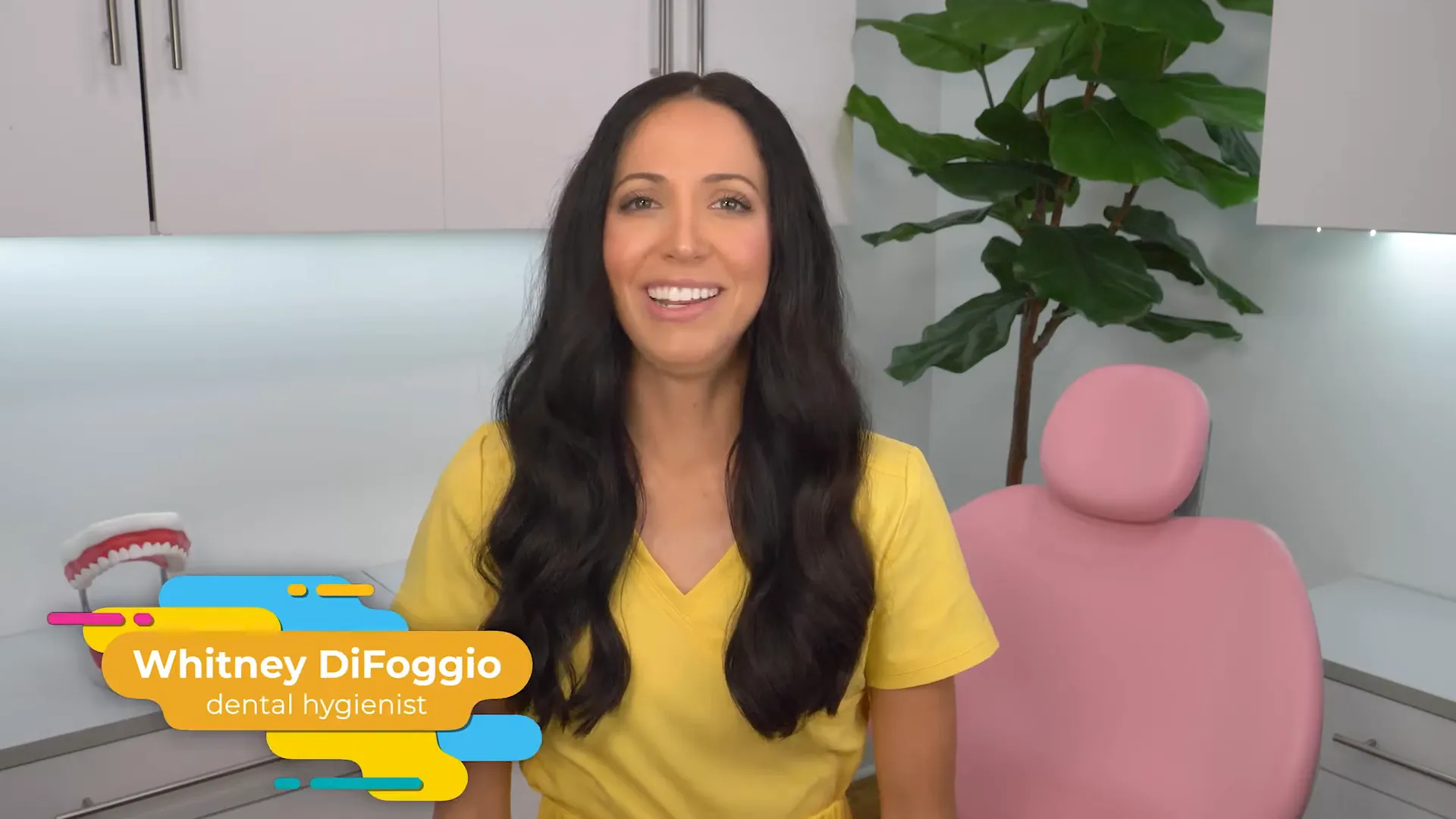 Whitney introducing dental crown advice