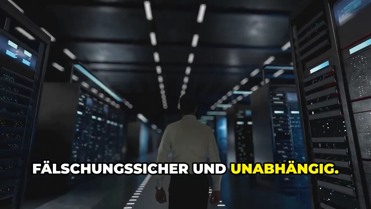 Konzeptbild: Dezentrale Blockchain-Infrastruktur als Alternative