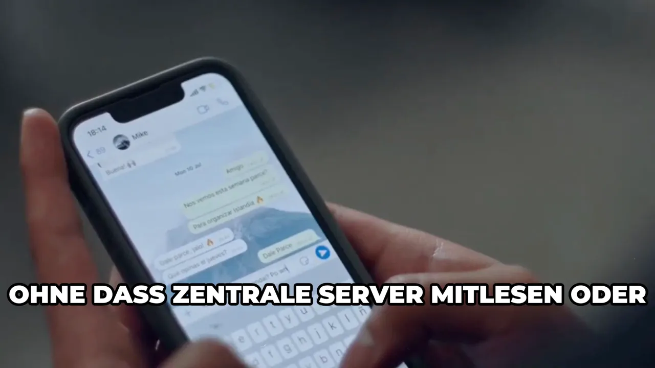 Illustration: Peer-to-peer-Kommunikation ohne zentrale Server