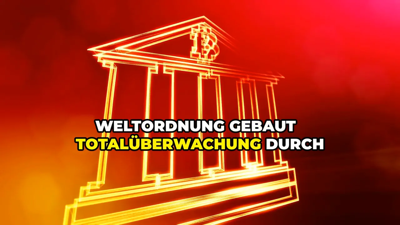 Visualisierung: 'Zentralisierung von Geld und Daten'