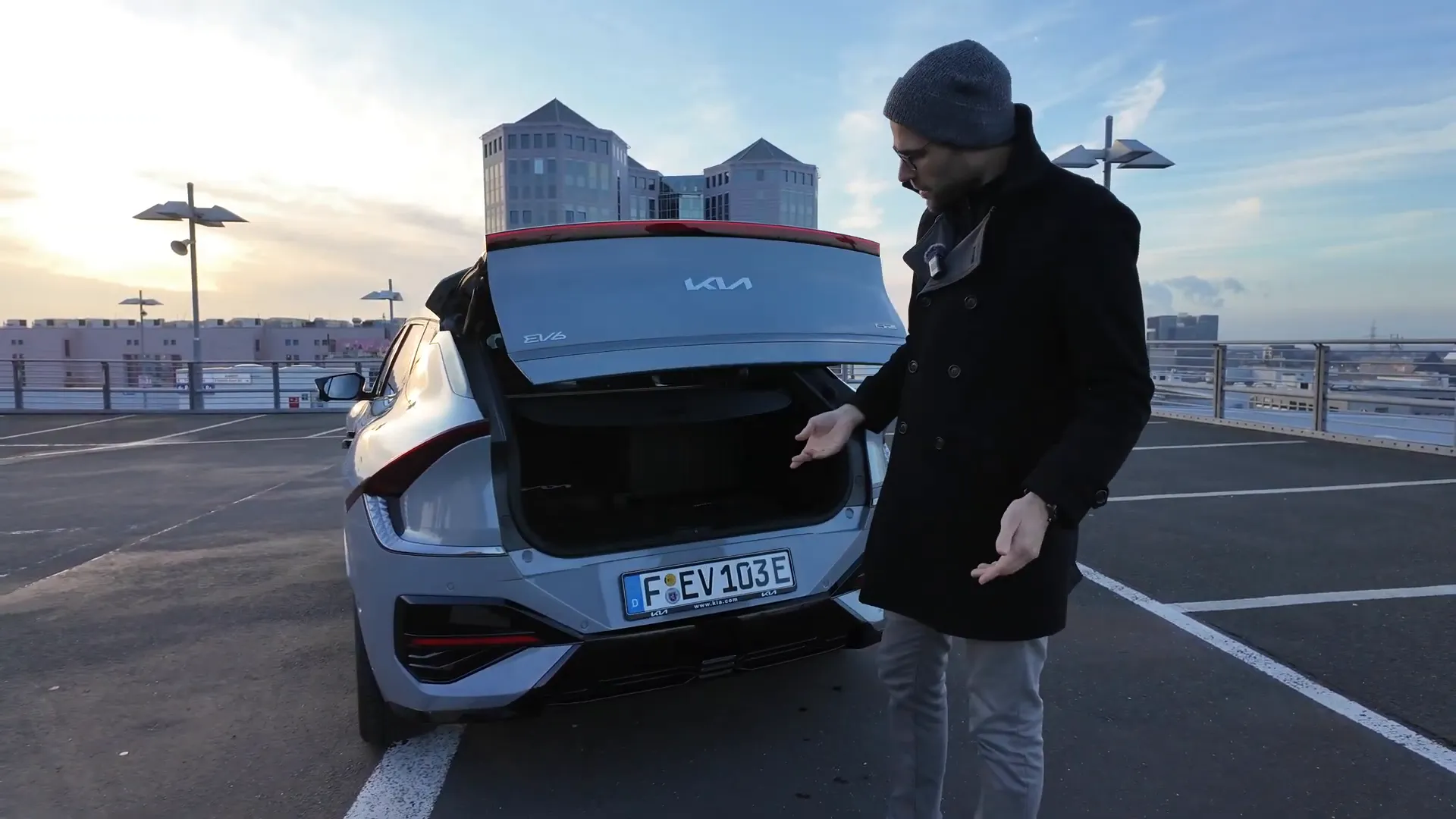 Maletero del Kia EV6
