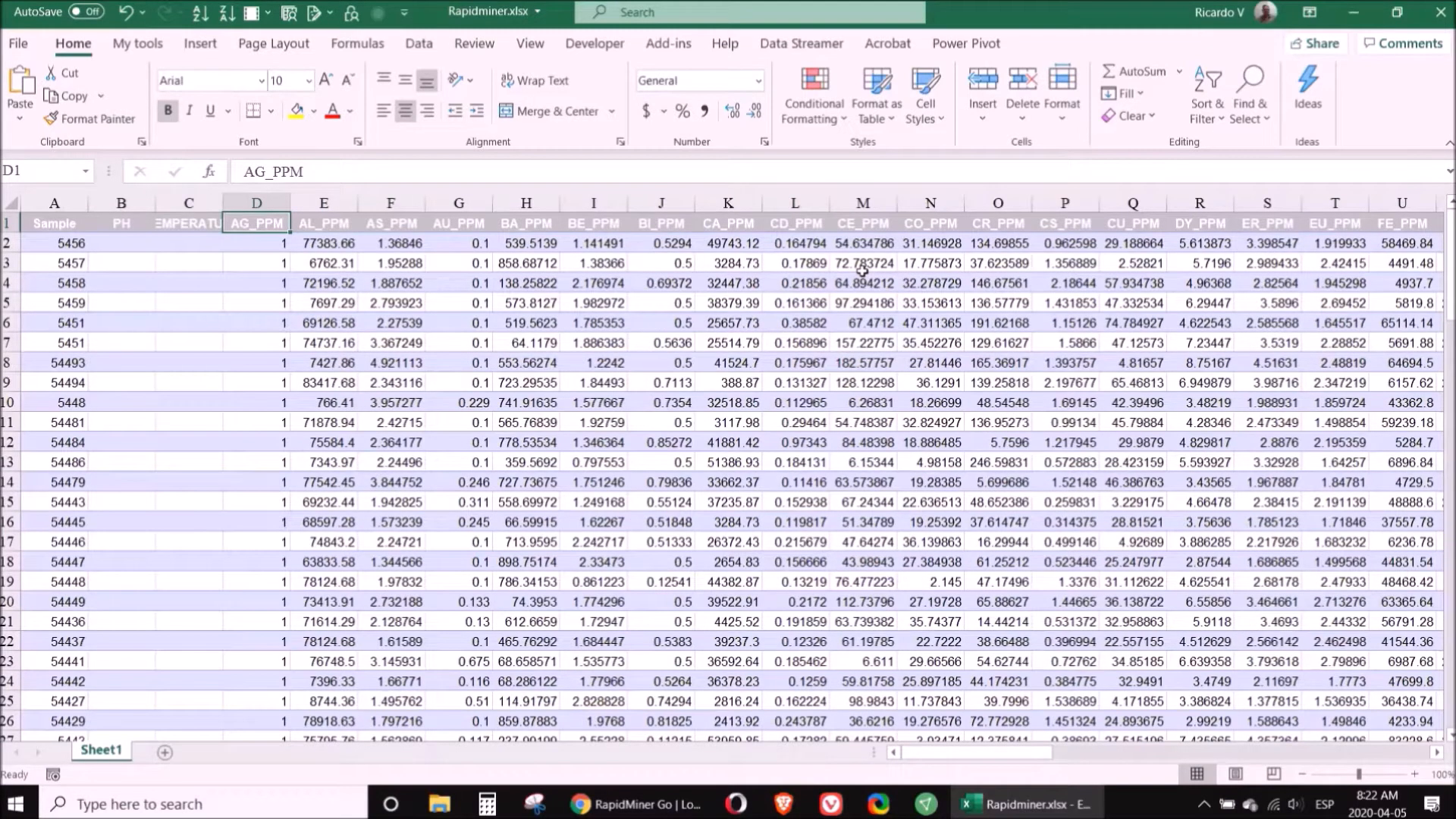 Uploading data to Rapidminer