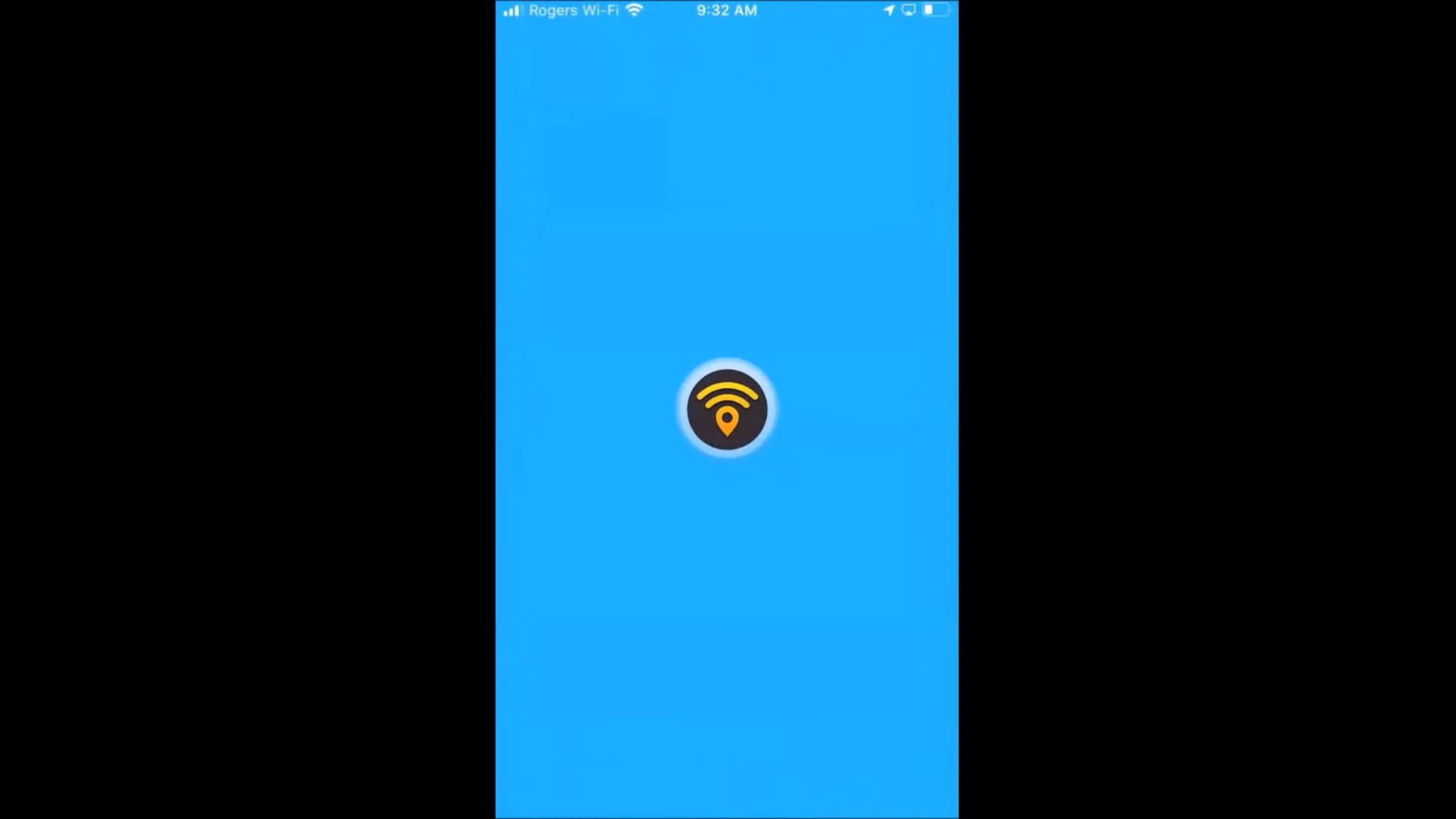 Wi-Fi Map App Screenshot
