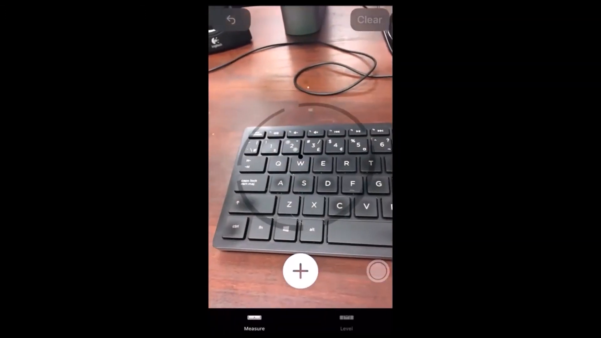 Using the Measure app to measure distance