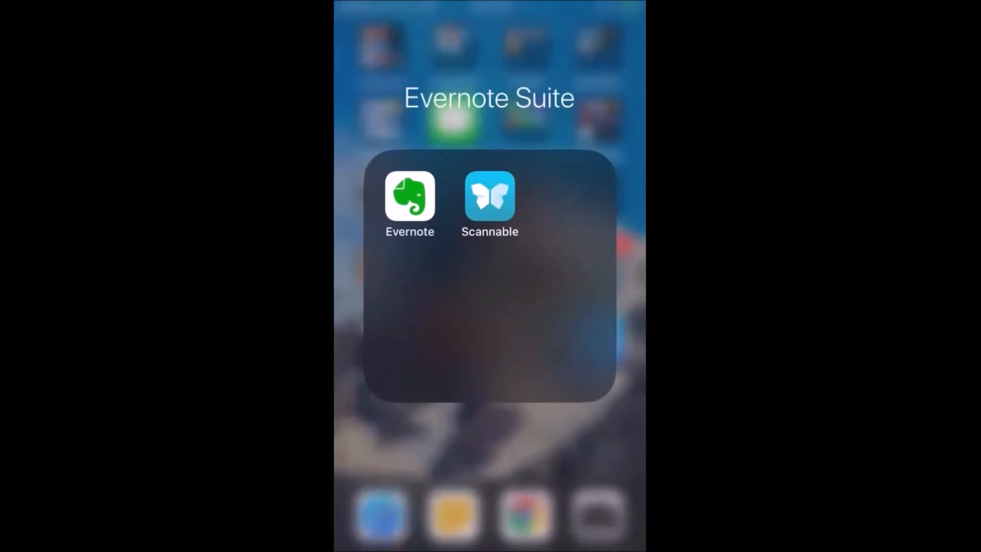 Evernote Business Card Scanner