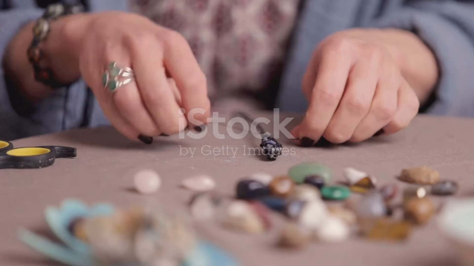 Practicing gemstone identification skills