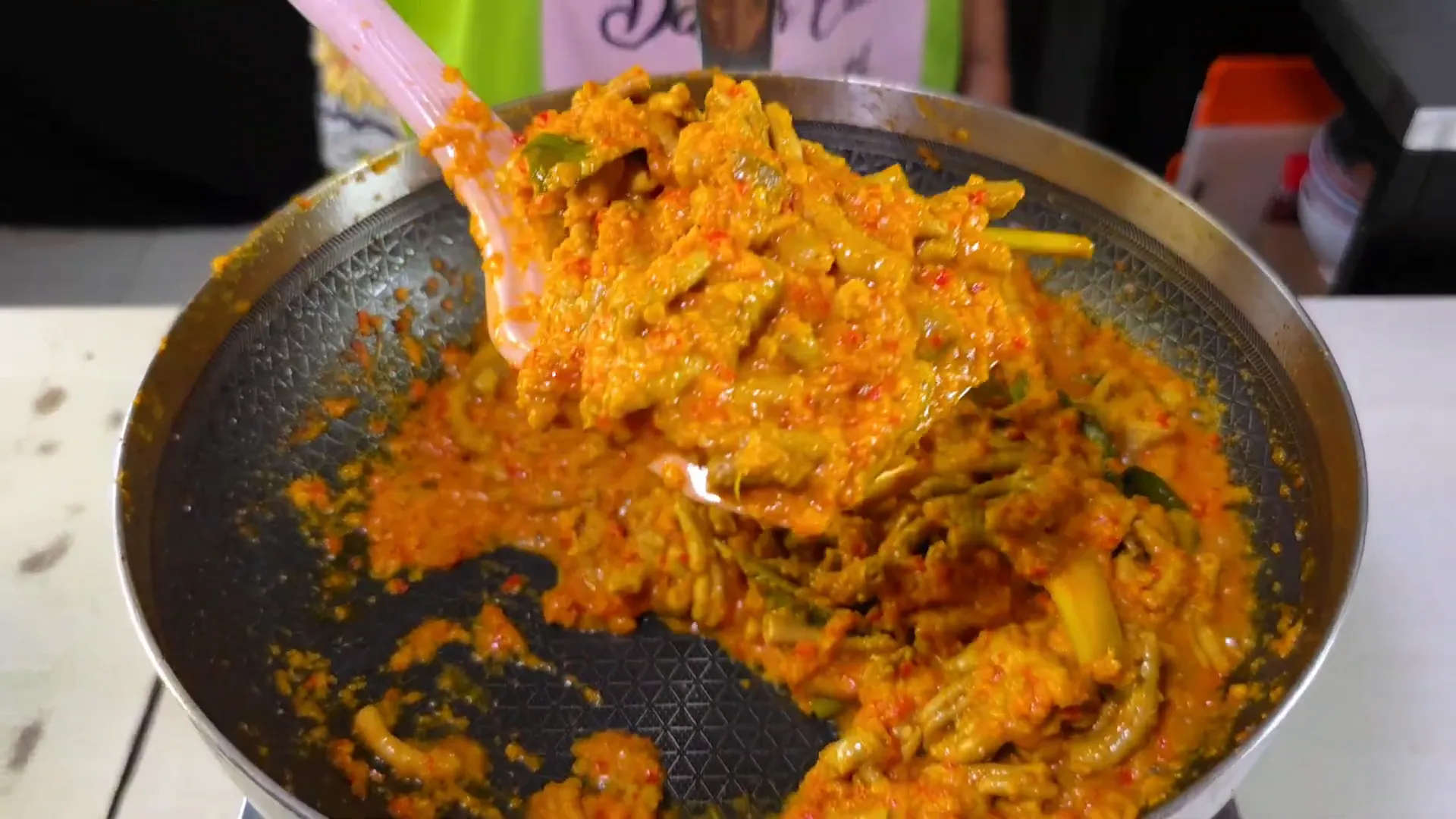 Oseng usus warteg yang menggugah selera