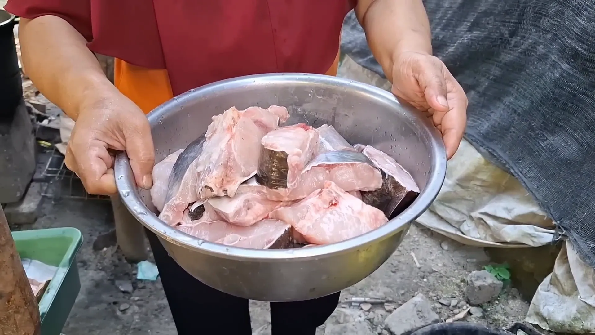 Ikan jendil super jumbo siap diolah