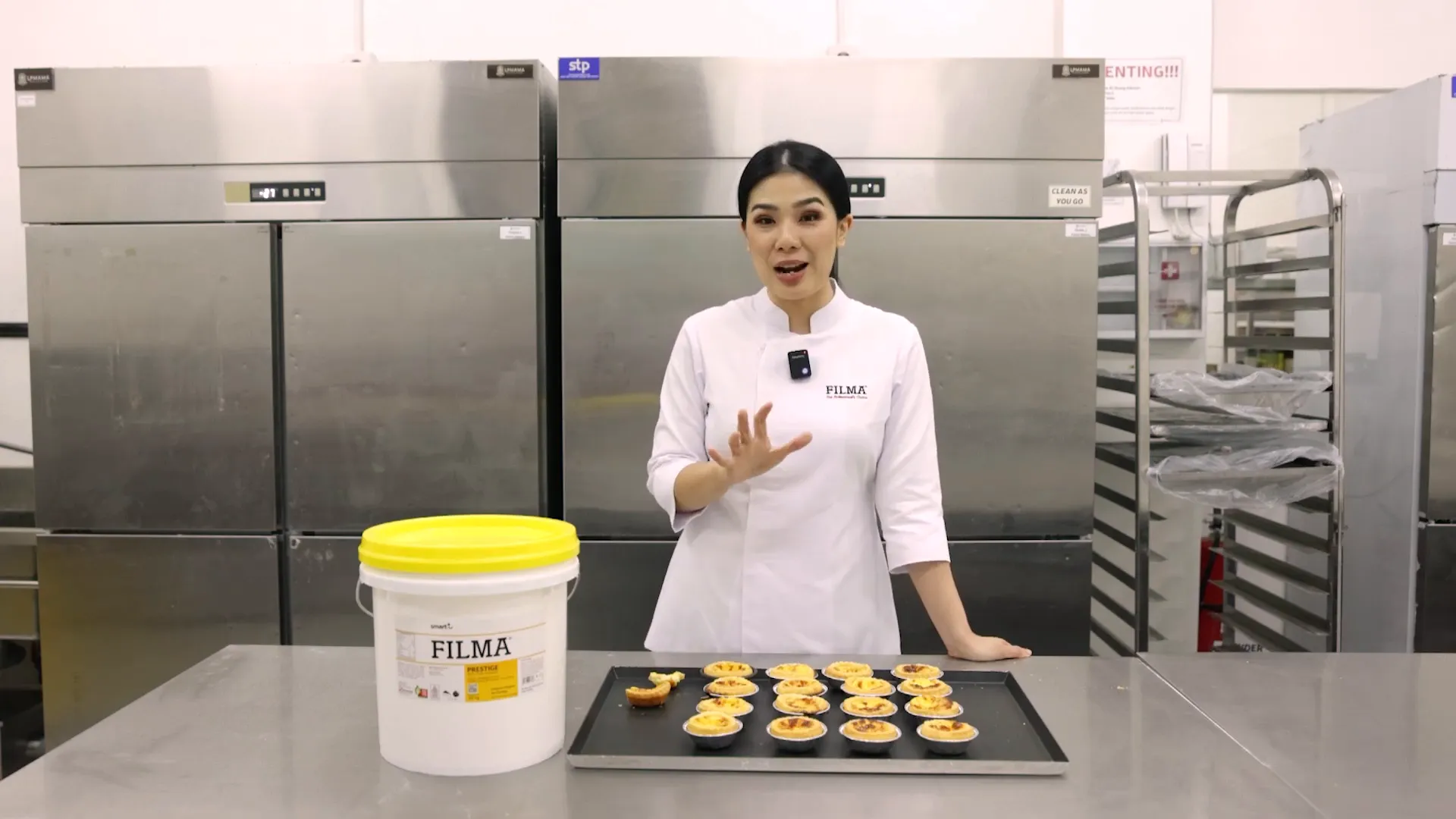 Berbagai kreasi pastry menggunakan quick puff pastry Filmma Prestige