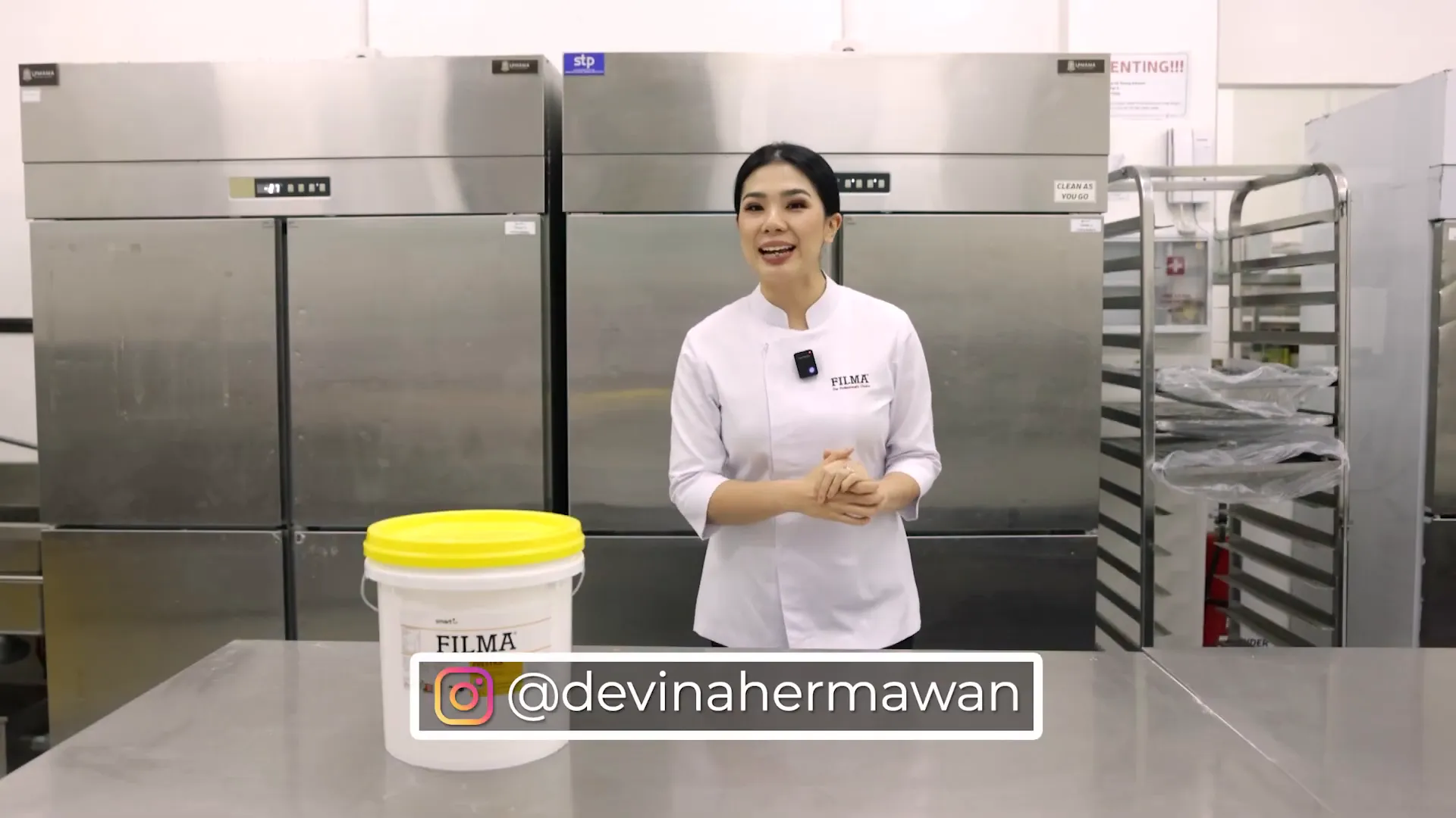 Devina Hermawan memperkenalkan resep quick puff pastry Portuguese egg tart